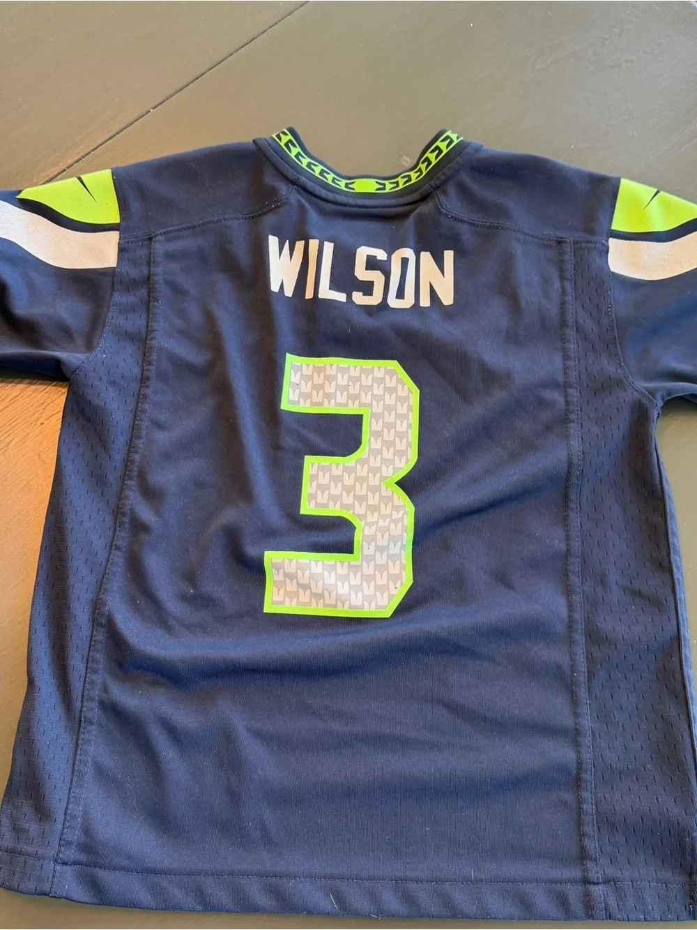 Youth Nike Seattle Seahawks NFL #3 Wilson Jersey Sz Youth L